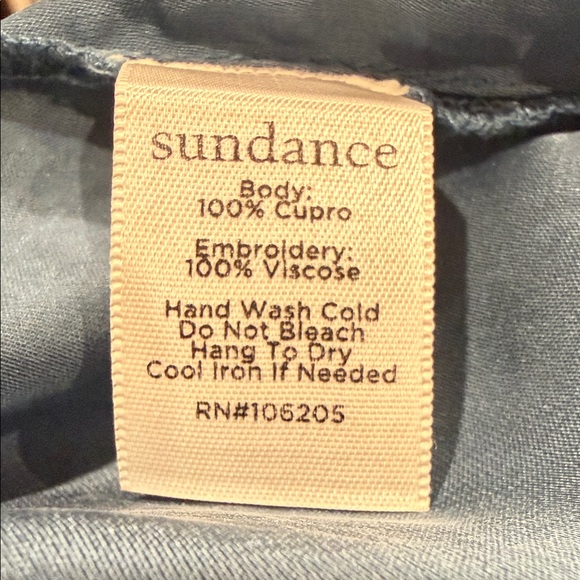 Sundance Teal Floral Embroidered Tunic - Picture 8 of 8